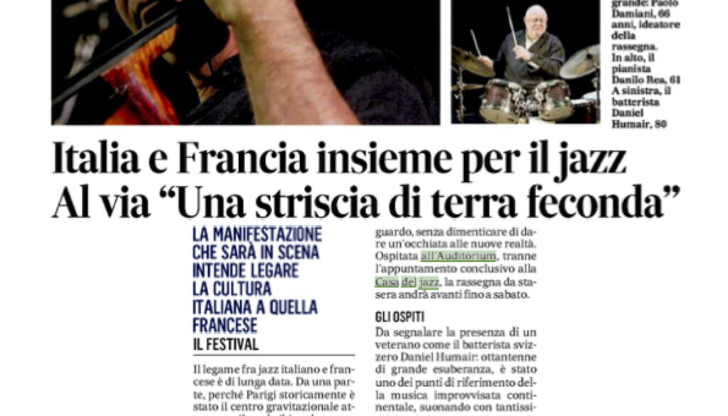 Messaggero Rassegna stampa striscia di terra feconda 18-SET-2018